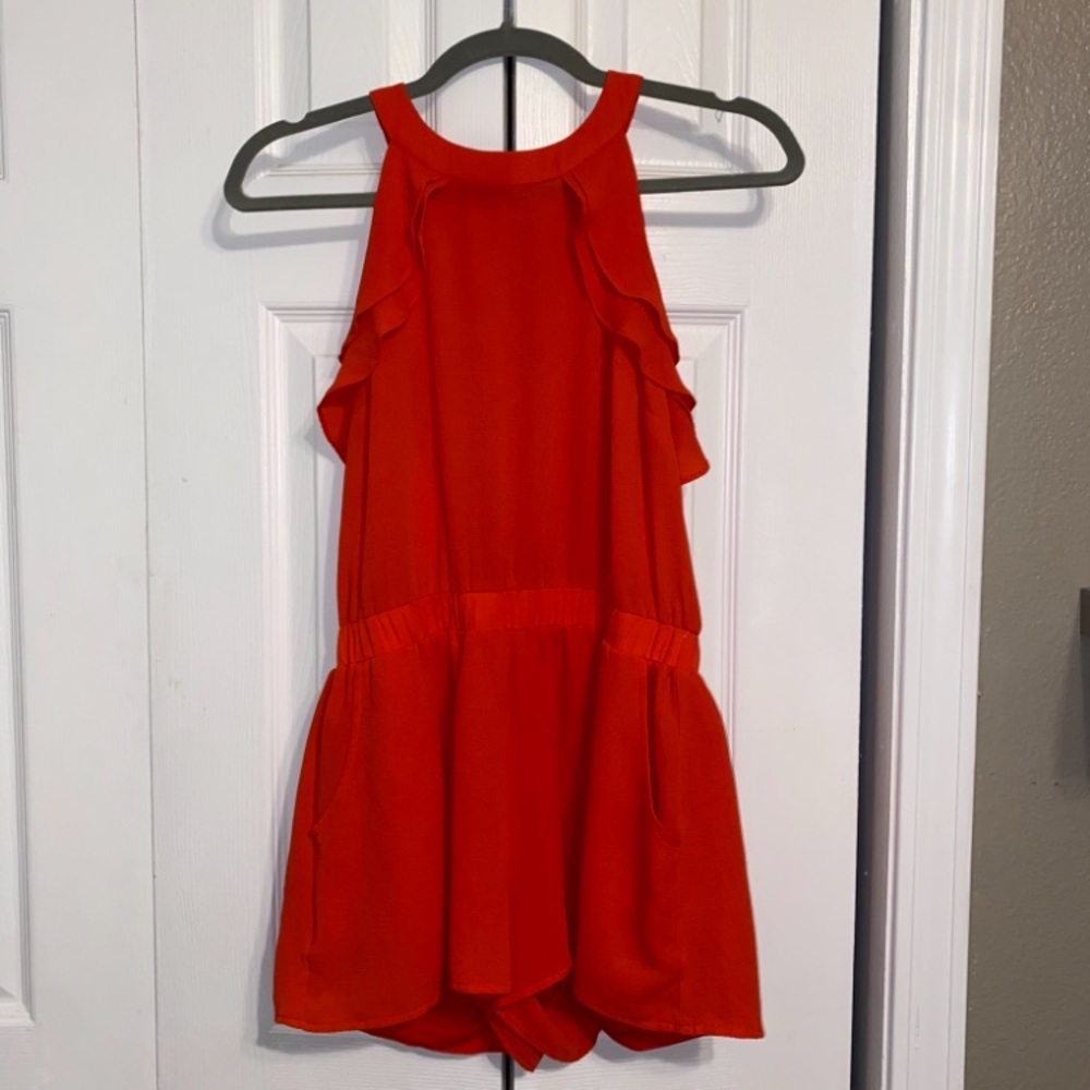 Red romper